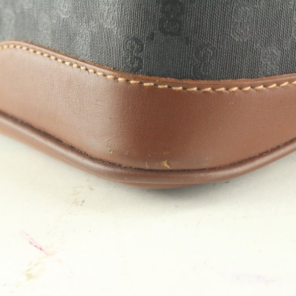 Gucci Rare Black x Brown 2way Square Boston 4GK1012K - Picture 6 of 10